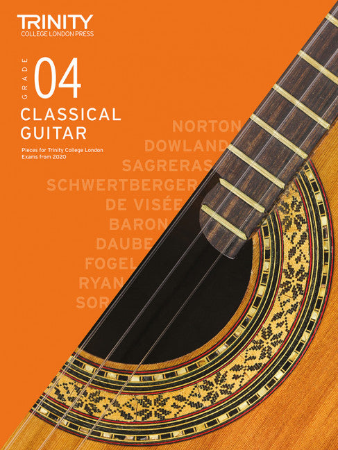 Trinity Classical Guitar Pieces 2020-23 Grade 4