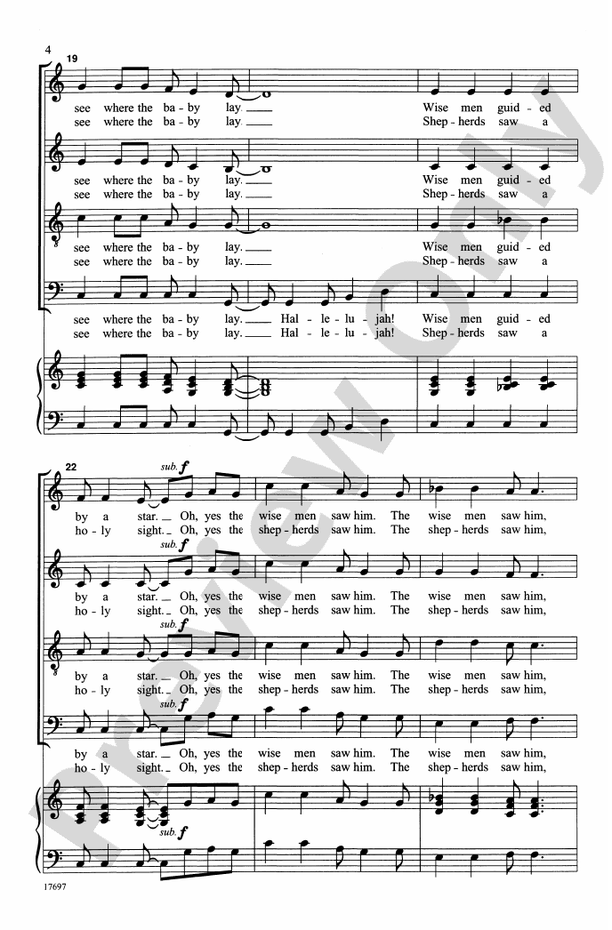 Good News! (A Christmas Spiritual) – SATB, a cappella Choral Octavo (Digital Download)