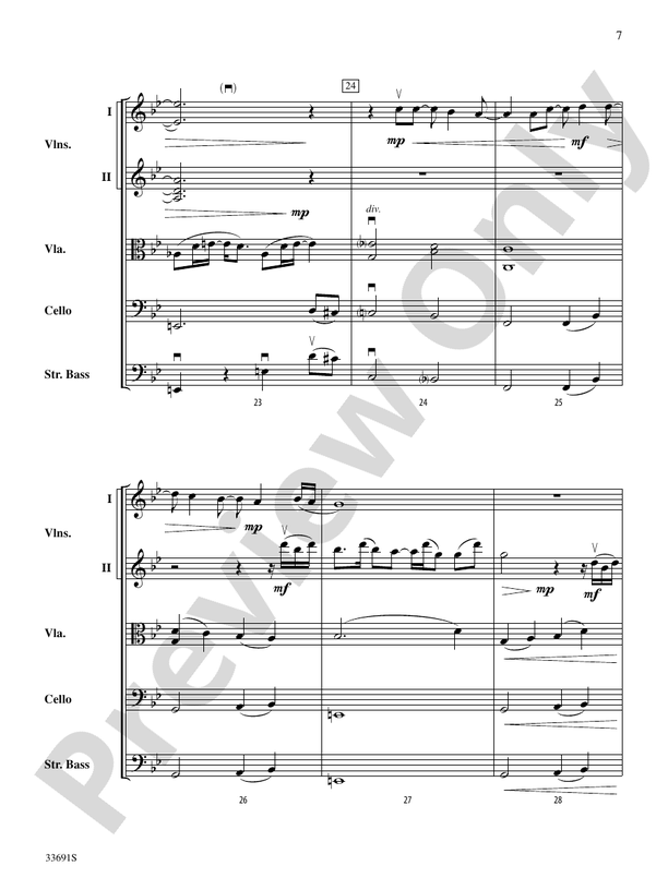 Paranoid Android (from OK Computer) - String Orchestra Conductor Score & Parts (Digital Download)