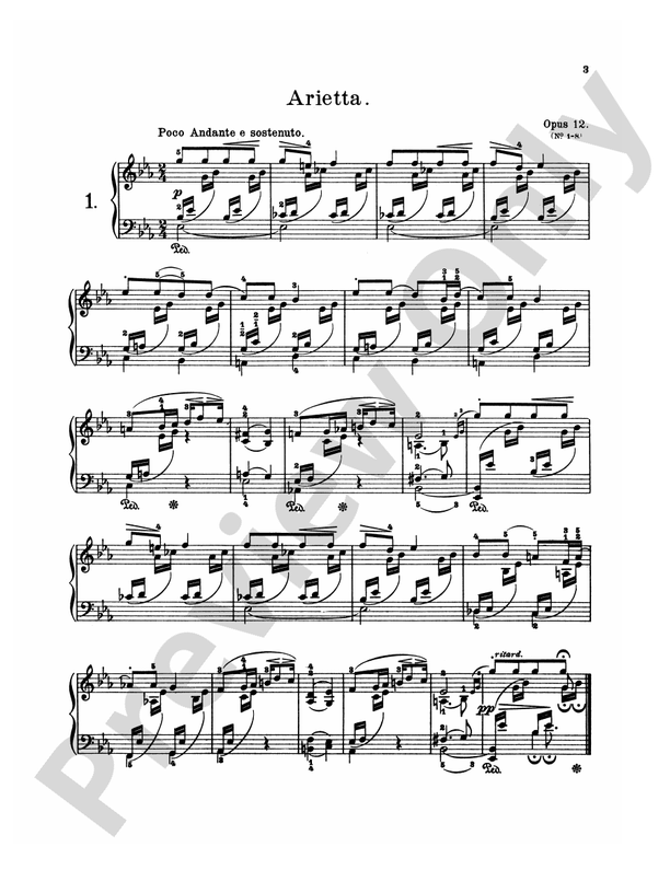 Grieg - Complete Lyric Pieces - Piano Solo (Digital Download)