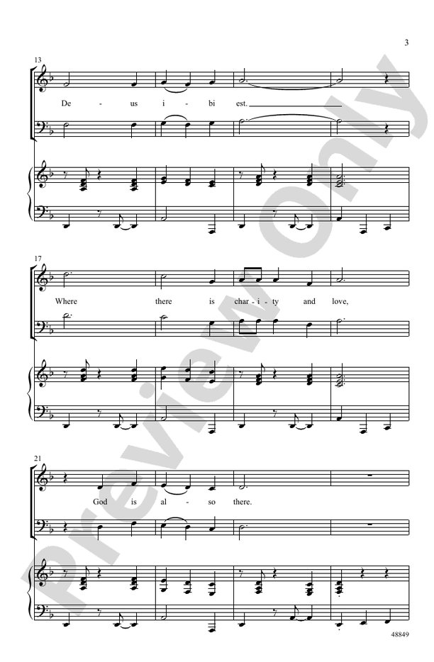 Caritas Canon – SAB Choral Octavo (Digital Download)
