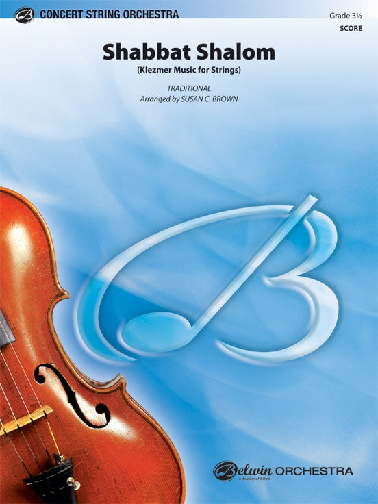 Shabbat Shalom – String Orchestra Conductor Score & Parts (Digital Download)