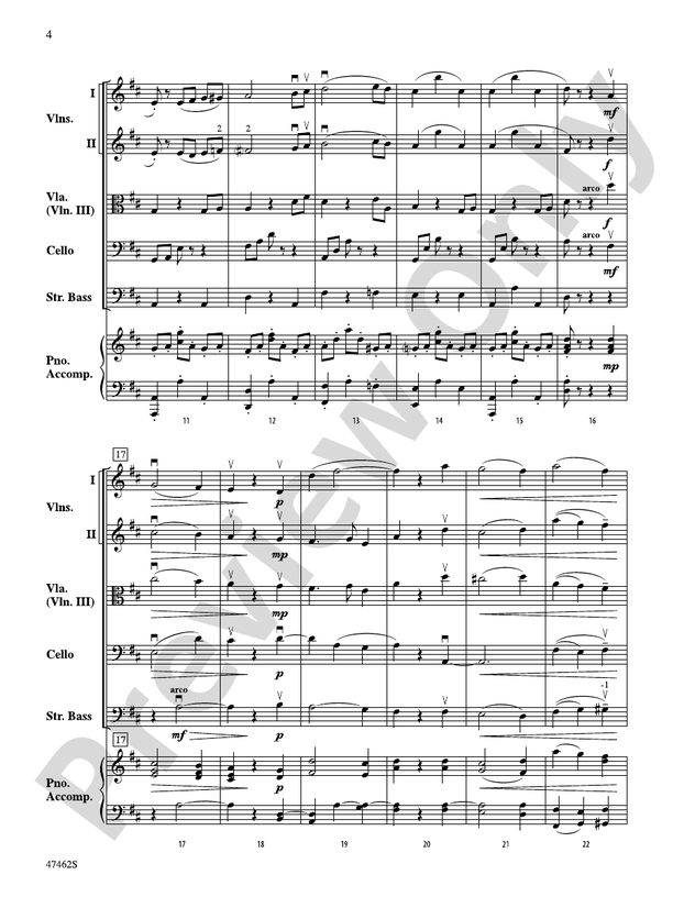 Rondino - String Orchestra Conductor Score & Parts (Digital Download)