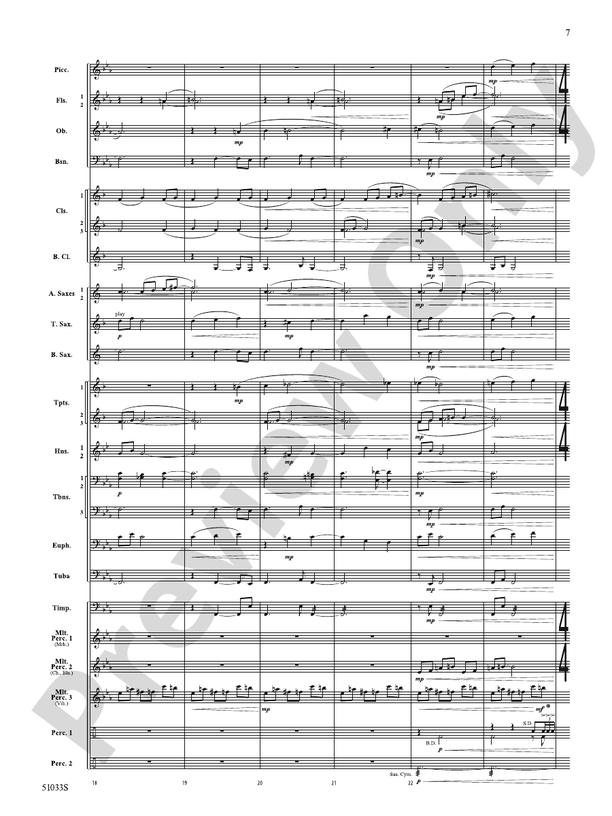 Hope Ahead - Concert Band Conductor Score & Parts(Digital Download)