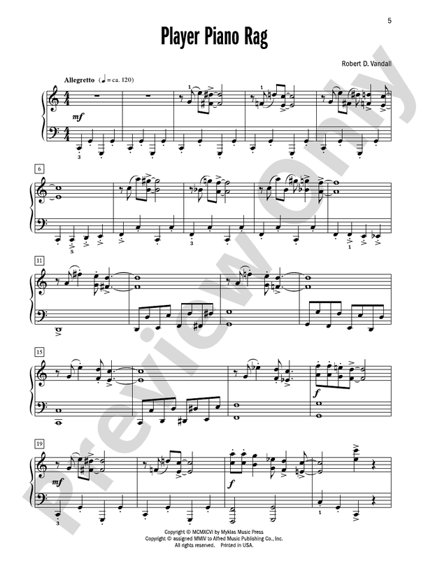 Celebrated Piano Solos, Book 5 - Piano (Digital Download)