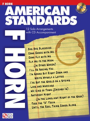 American Standards - 12 Solo Arrangements with CD Accompaniment - French Horn Various Cherry Lane Music /CD