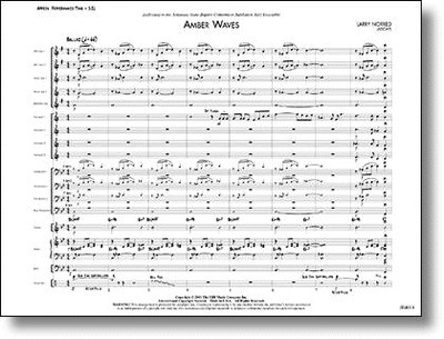 Amber Waves - Larry Norred - FJH Music Company Score/Parts