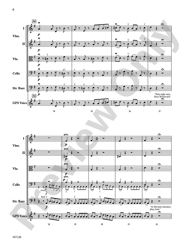 GPS - String Orchestra Conductor Score & Parts (Digital Download)
