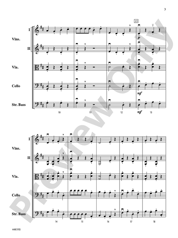 Buckland Hollow - String Orchestra Conductor Score & Parts (Digital Download)