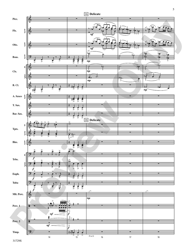 Beyond the Horizon - Concert Band Conductor Score & Parts (Digital Download)