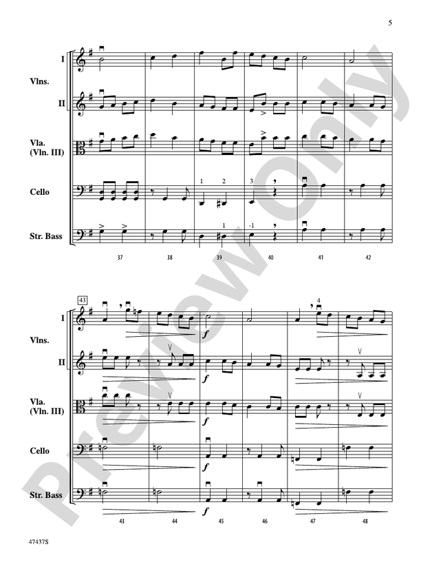Dance of the Red Dragons - String Orchestra Conductor Score & Parts (Digital Download)