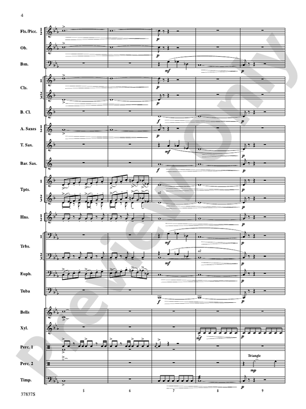 Scramble - Concert Band Conductor Score & Parts (Digital Download)