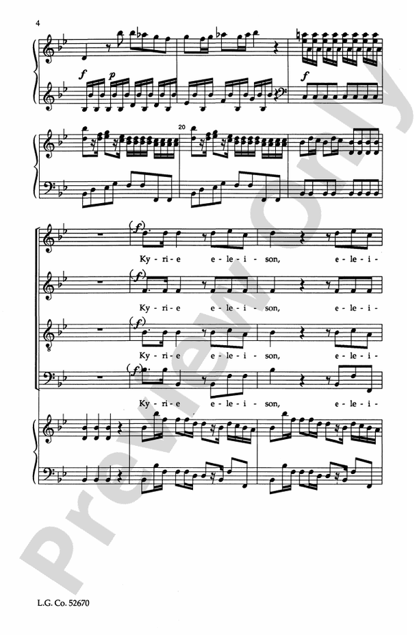 Kyrie - Luigi Boccherini – SATB Choral Octavo (Digital Download)