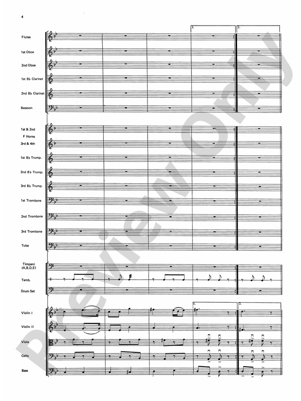 Havah Nagilah – Full Orchestra Conductor Score & Parts (Digital Download)