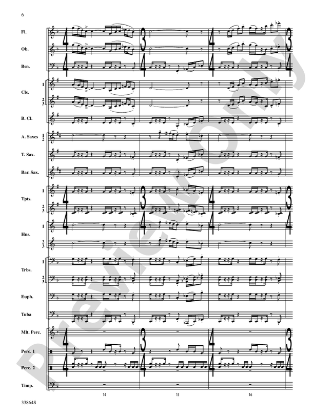 Montana Visions - Concert Band Conductor Score & Parts (Digital Download)