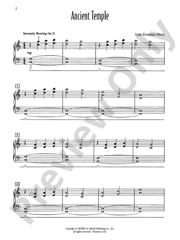 Ancient Temple - Piano Solo (Digital Download)