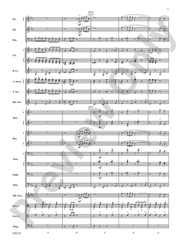 A New Orleans Nutcracker Suite - Concert Band Conductor Score & Parts (Digital Download)