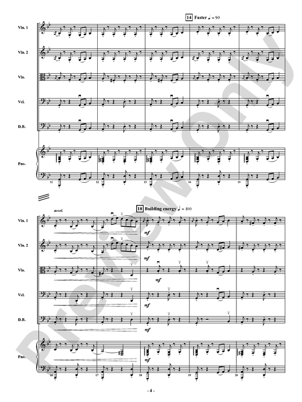 Midnight in Kyiv - String Orchestra Conductor Score & Parts (Digital Download)