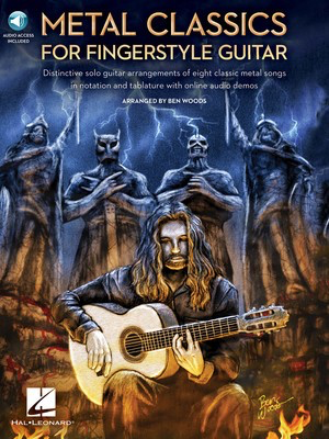 Metal Classics for Fingerstyle Guitar - Guitar Hal Leonard Guitar TAB Sftcvr/Online Audio