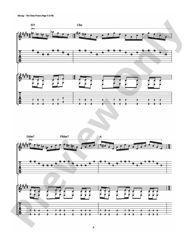 The Glass Prison - Guitar TAB (Digital Download)