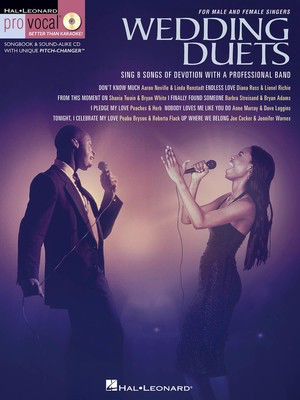 Wedding Duets - Pro Vocal Mixed Edition Volume 1 - Various - Vocal Hal Leonard /CD
