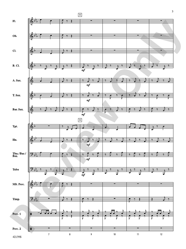 March for a Norwegian Penguin - Concert Band Conductor Score & Parts (Digital Download)