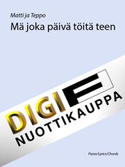 Mä joka päivä töitä teen - Piano Solo (Digital Download)