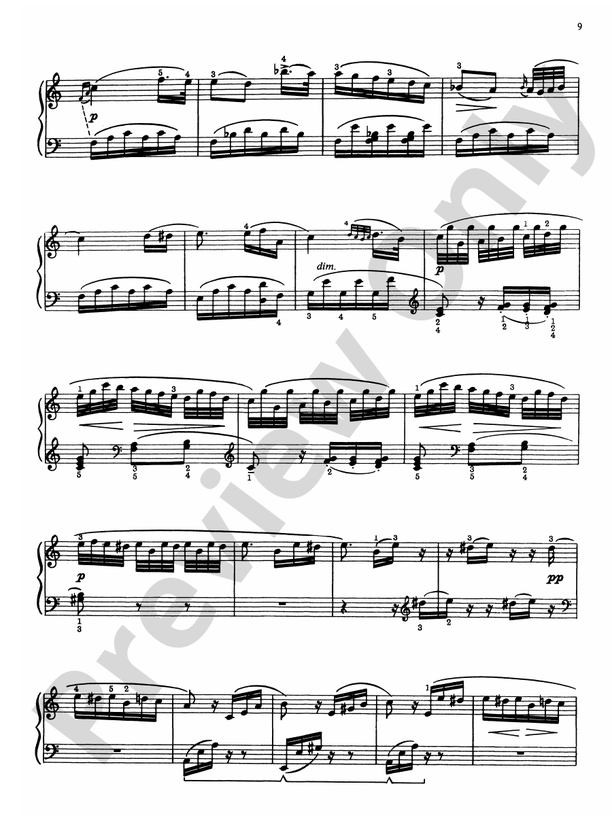 Beethoven - Beethoven: 13 of His Most Popular Piano Pieces - Piano (Digital Download)