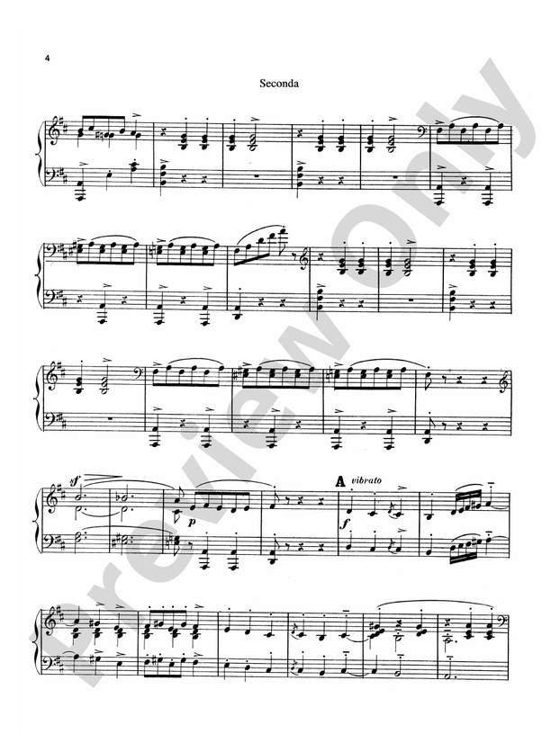 Chabrier - Three Romantic Waltzes - 1 Piano, 4 Hands (Digital Download)