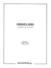 Griselidis - Recorder/Piano Accompaniment (Digital Download)