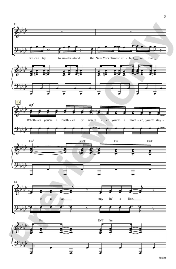 Disco Fever – SAB Choral Octavo (Digital Download)