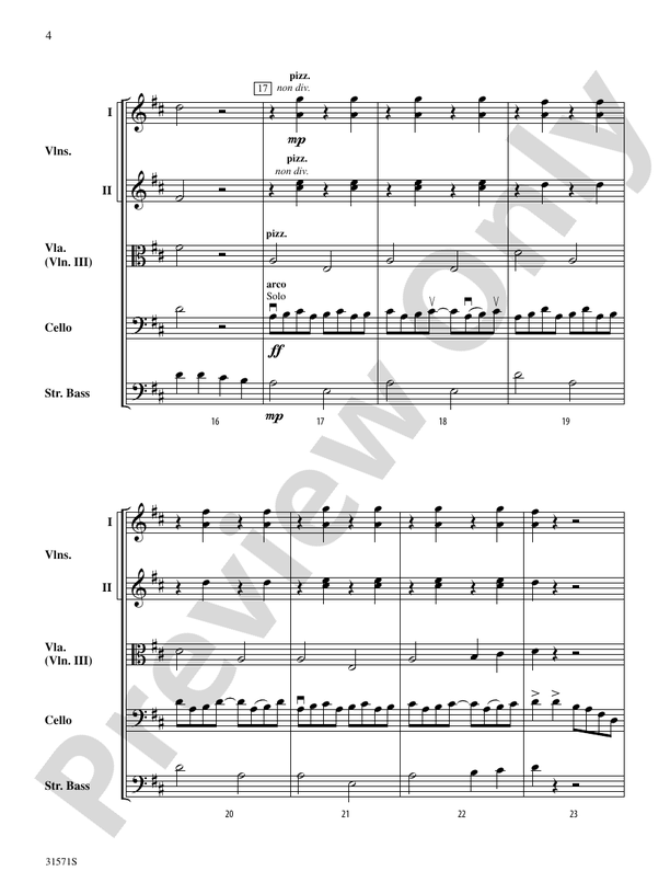 Beaumont Rag – String Orchestra Conductor Score & Parts (Digital Download)