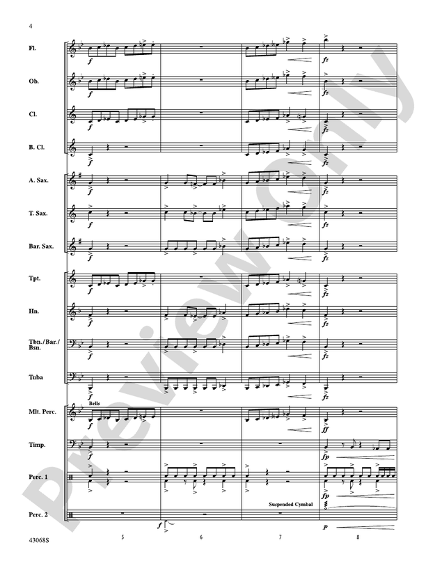 Creepers in the Castle - Concert Band Conductor Score & Parts (Digital Download)