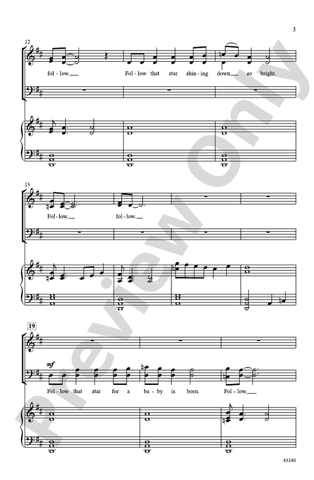 Follow That Star – SATB Choral Octavo (Digital Download)