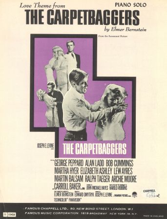 Love Theme from 'The Carpetbaggers' - Piano Solo (Digital Download)