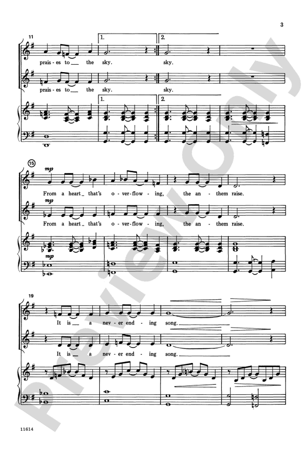 Glorificamus Te – 2-Part Choral Octavo (Digital Download)