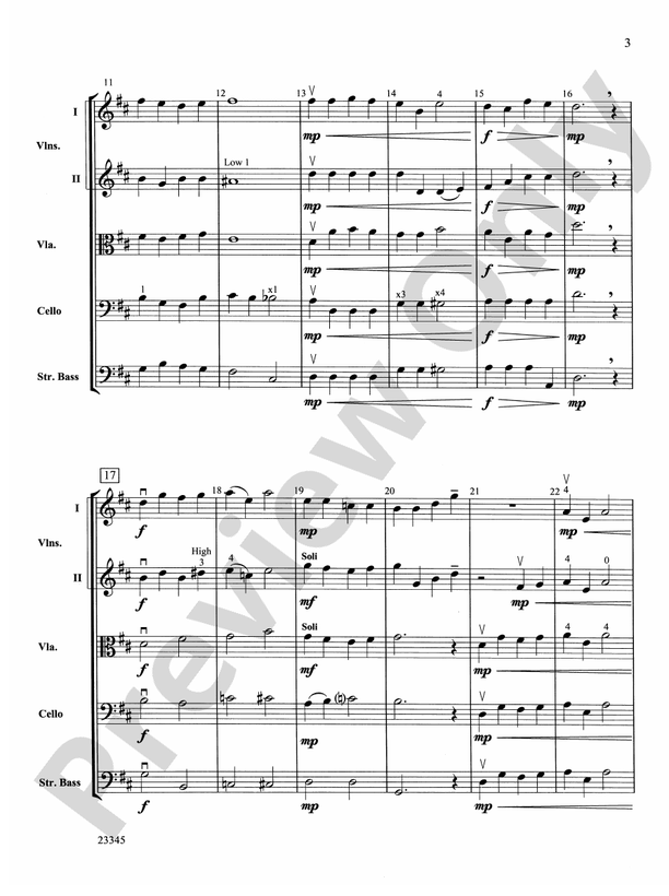 Manassas Memories – String Orchestra Conductor Score & Parts (Digital Download)