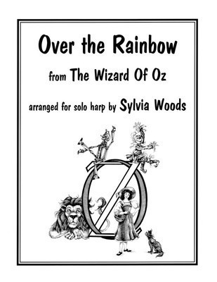 Over the Rainbow - Arranged for Solo Harp - Harp Sylvia Woods Hal Leonard