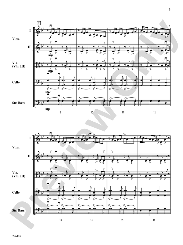 Critter Crawl – String Orchestra Conductor Score & Parts (Digital Download)