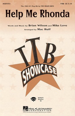Help Me Rhonda - Brian Wilson|Mike Love - Mac Huff Hal Leonard ShowTrax CD CD