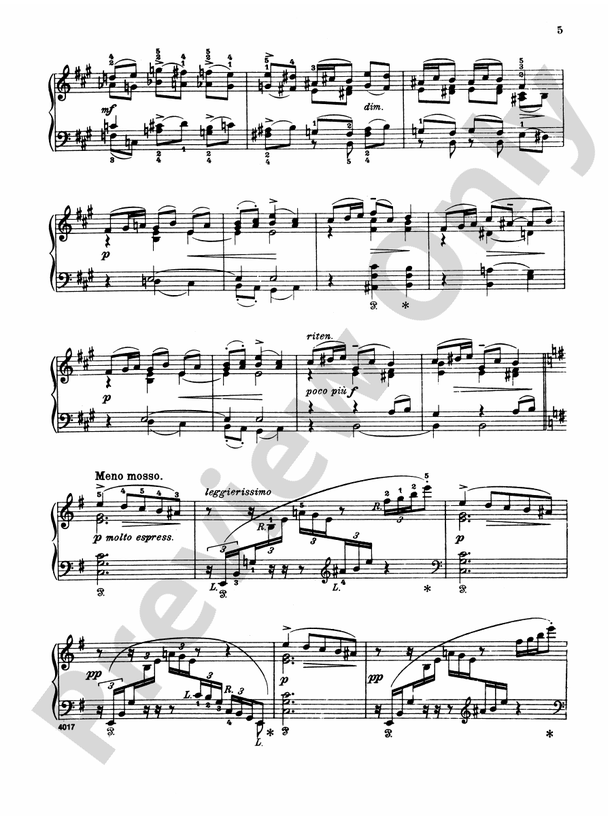 Tchaikovsky - The Seasons, Op. 37A - Piano Solo (Digital Download)