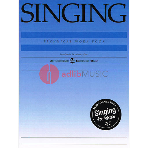 AMEB Technical Work Book - Classical Vocal/Singing 1998 Edition AMEB 1203048139