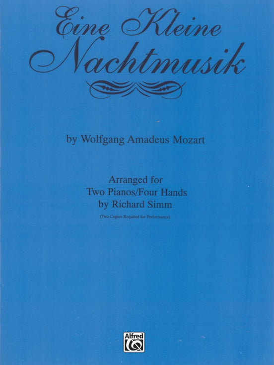 Eine Kleine Nachtmusik - 2 Pianos, 4 Hands (Digital Download)