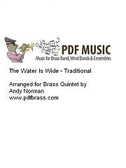 The Water Is Wide - Brass Quintet (Digital Download)