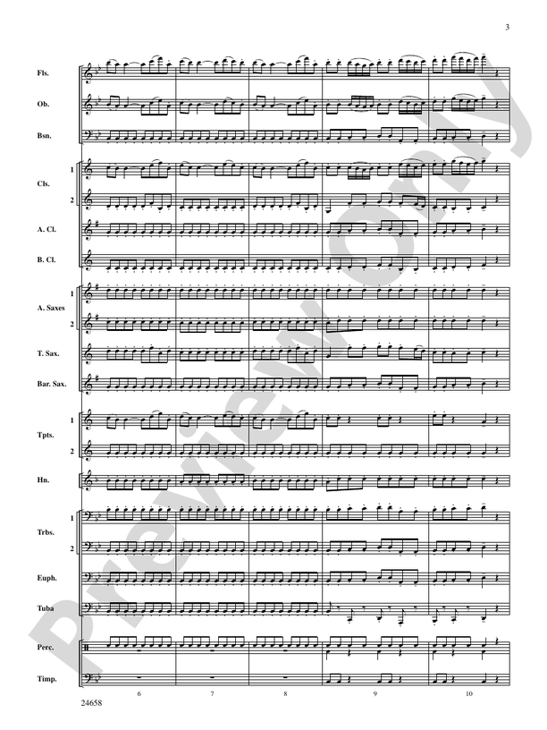 Mozart! - Concert Band Conductor Score & Parts (Digital Download)