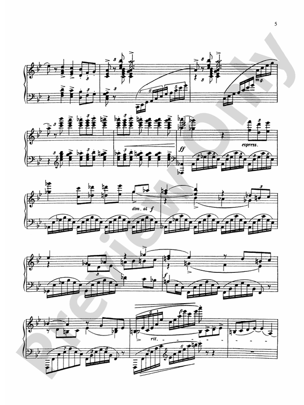 Dohnanyi - Four Rhapsodies, Op. 11 - Piano Solo (Digital Download)