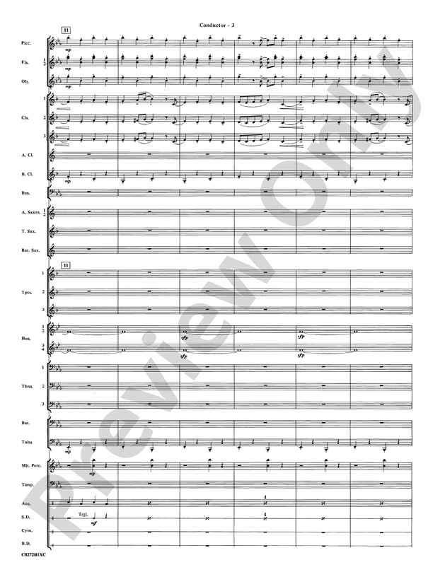 Leroy Anderson -- A Legacy in Sound - Concert Band Conductor Score & Parts (Digital Download)