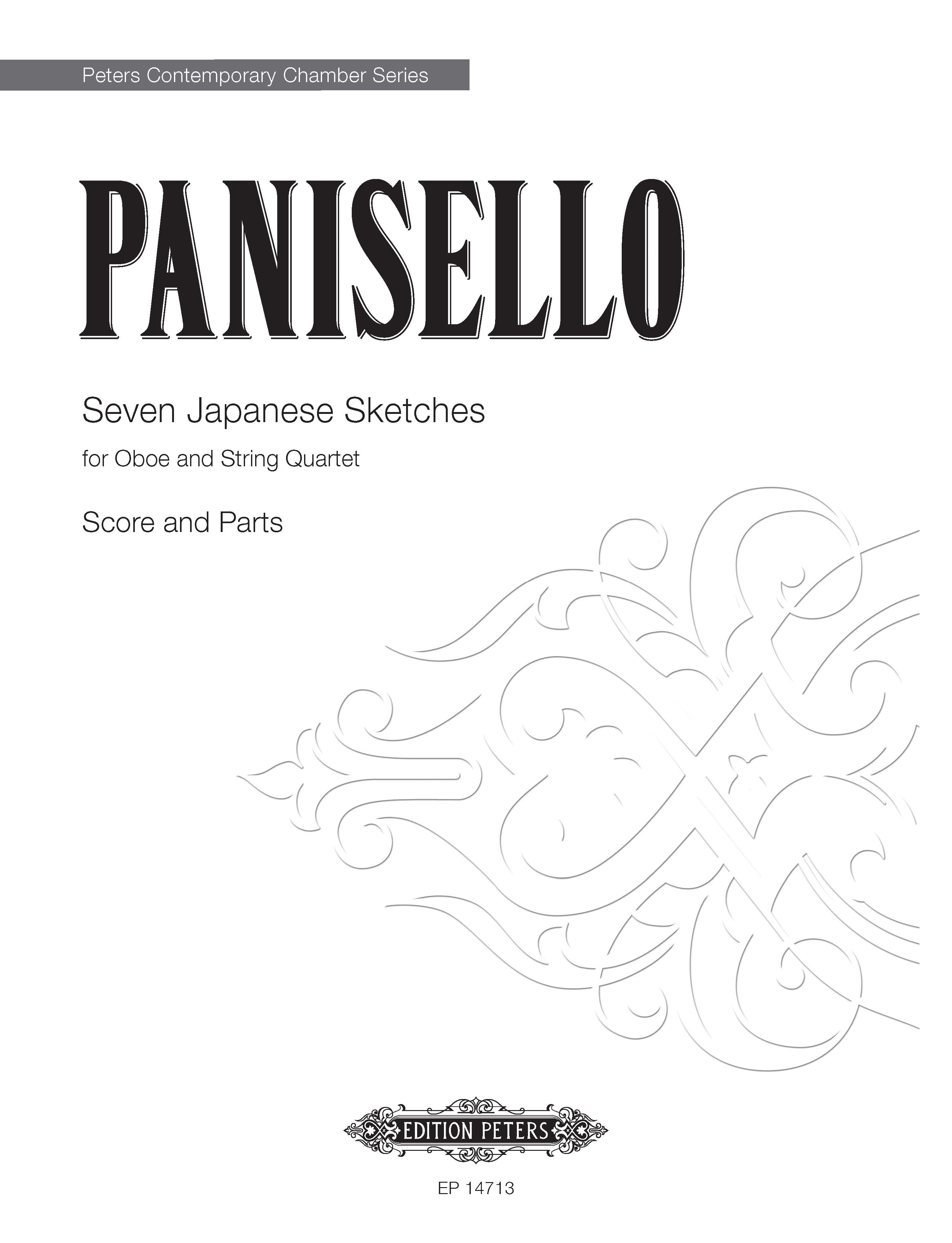 Seven Japanese Sketches - Oboe/String Quartet Full Score (Digital Download)