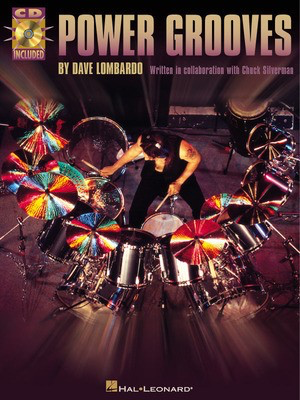 Power Grooves - Dave Lombardo - Drums Hal Leonard Drum Notation /CD