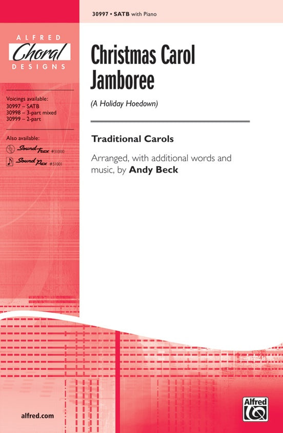 Christmas Carol Jamboree (A Holiday Hoedown) – SATB Choral Octavo (Digital Download)